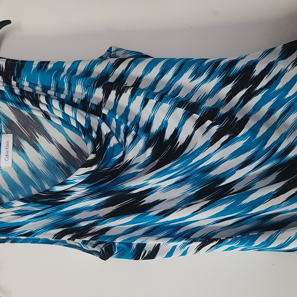 Calvin klein sleeveless cowl neck